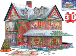 3D-Puzzle Weihnachts-Häuschen 1100 Teile EUROGRAPHICS