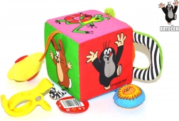 Textile Multi-Würfel mit dem kleinen Maulwurf