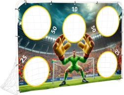 Fußballtor mit Trainingsplane 180x122 cm MultiGarden