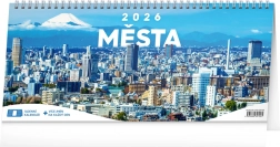 Tischkalender Städte 2026, 14-tägig