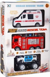 Rettungsteam – Set mit 3 Fahrzeugen