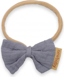 Musselin-Stirnband für Babys New Baby grau