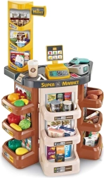 Kindersupermarkt mit Licht- und Soundeffekten 53 × 34 × 79 cm