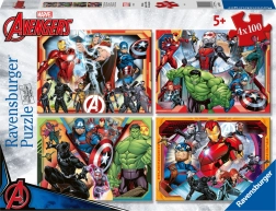 Puzzle Mocní Avengers 4x100 Teile Ravensburger