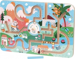 Vilac magnetisches Labyrinth mit Illustrationen von Michelle Carlslund