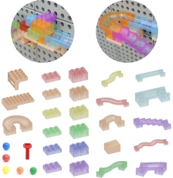 Konstruktionsset Kugelbahn Masterkidz STEM 120 Teile