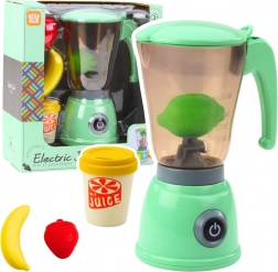 Elektrischer Kindermixer mit Obst und Becher - Grün