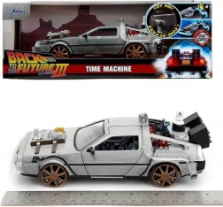 DeLorean Zurück in die Zukunft III 1:24 Metallmodell mit öffnenden Türen Jada Toys