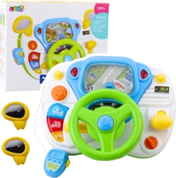 Interaktiver Fahrsimulator für Kinder mit Licht und Sound