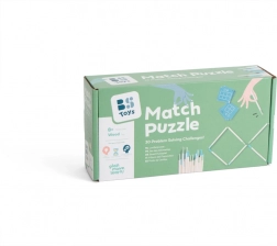 Holz-Streichholz-Puzzle – Logikspiel für Kinder ab 8 Jahren