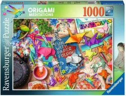 Puzzle Ravensburger Meditation mit Origami 1000 Teile