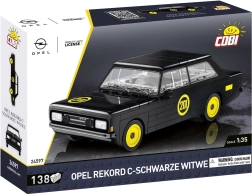 Cobi Opel Rekord C „Schwarze Witwe“ (černá vdova) 1:35 – Automodell-Bausatz