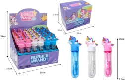 Seifenblasen mit Einhornmotiv 14 cm