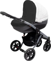Moskitonetz für Kinderwagen New Baby Basic schwarz