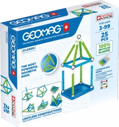 Magnet-Baukasten GEOMAG Classic Recycled – 25 Teile