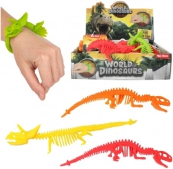 Silikon-Dehnarmband Dinosaurier – Antistress-Armband für Kinder