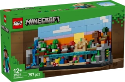 LEGO Minecraft Minibiome Bauset zum Ausstellen
