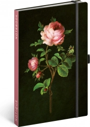 Notizbuch NOTIQUE Rosen von Kateřina Winterová, gepunktet 13 × 21 cm