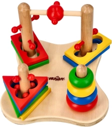 Holziges 3D-Motorik-Puzzle