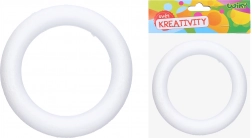 Dekorativer Kranz aus Polystyrol 25 cm