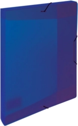 Box mit Gummiband Opaline Blau