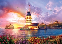 Puzzle ART PUZZLE Jungfrauenturm 1000 Teile