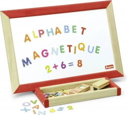 Jeujura Holz-Multifunktionstafel 44x30 cm mit Zubehör