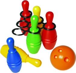 Kinder-Bowling-Set DOHÁNY – 6 Kegel und 1 Bowlingkugel