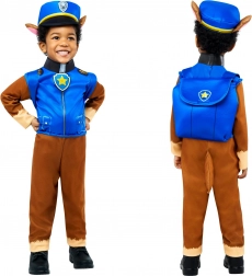 Kinderkostüm CHASE aus PAW PATROL für Karneval 93–99 cm (2–3 Jahre)