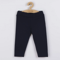 Baby-Leggings aus Baumwolle New Baby – dunkelblau