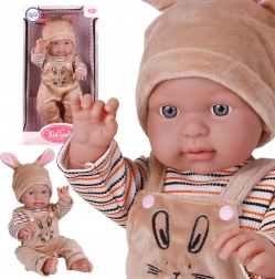 Woopie Babypuppe im Hasen-Outfit 46 cm