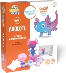 Modelo DIY Axolotl – kreatives Set zur Herstellung einer weichen Figur