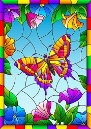 Puzzle Kristall-Schmetterling 1000 Teile