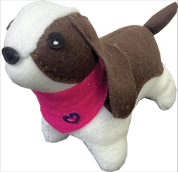 Toys Inn Nähset – Plüschhund mit Flecken