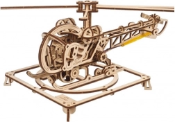 Ugears 3D Holzmechanisches Puzzle Mini Hubschrauber