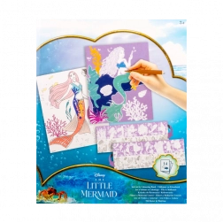 Ausmalbuch Die kleine Meerjungfrau