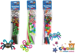 Kreativset für Kinder – 5 Varianten im Beutel 8 × 38 cm