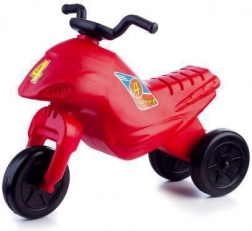 Laufrad SUPER BIKE rot, 3 Räder, Höhe 44 cm