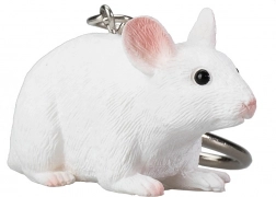 Realistischer Schlüsselanhänger Maus