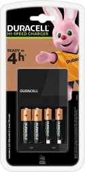 Duracell Hi-Speed Ladegerät mit 2xAA und 2xAAA Batterien