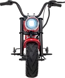 Elektrisches Kinder-Motorrad Chopper Warrior – rot