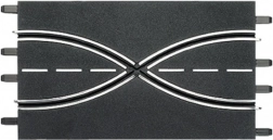 Fahrbahnkreuzung 2 Stk. für CARRERA EVOLUTION, DIGITAL 132 und DIGITAL 124