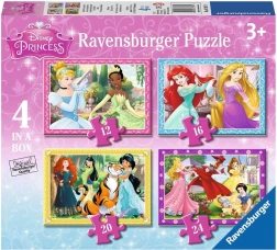Ravensburger Puzzle Disney Prinzessinnen 4-in-1
