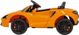 Elektrisches Kinderauto McLaren Artura 4x4 mit Fernbedienung und LED – Orange