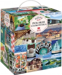 Puzzle Puzzlove Polnische Kurstädte 500 Teile