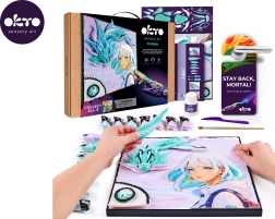 Okto Manga-Motiv Element Wind Kunst-Set 30 × 40 cm