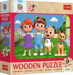 Holzpuzzle Wesoły CoComelon 24 Teile