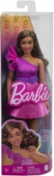 Barbie Fashionistas – Modepuppe im rosa One-Shoulder-Kleid mit Rüsche