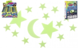 Leuchtende Sterne und Mond für die Wand – Deko fürs Kinderzimmer