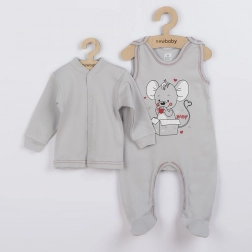 Baby-Set New Baby Mouse grau